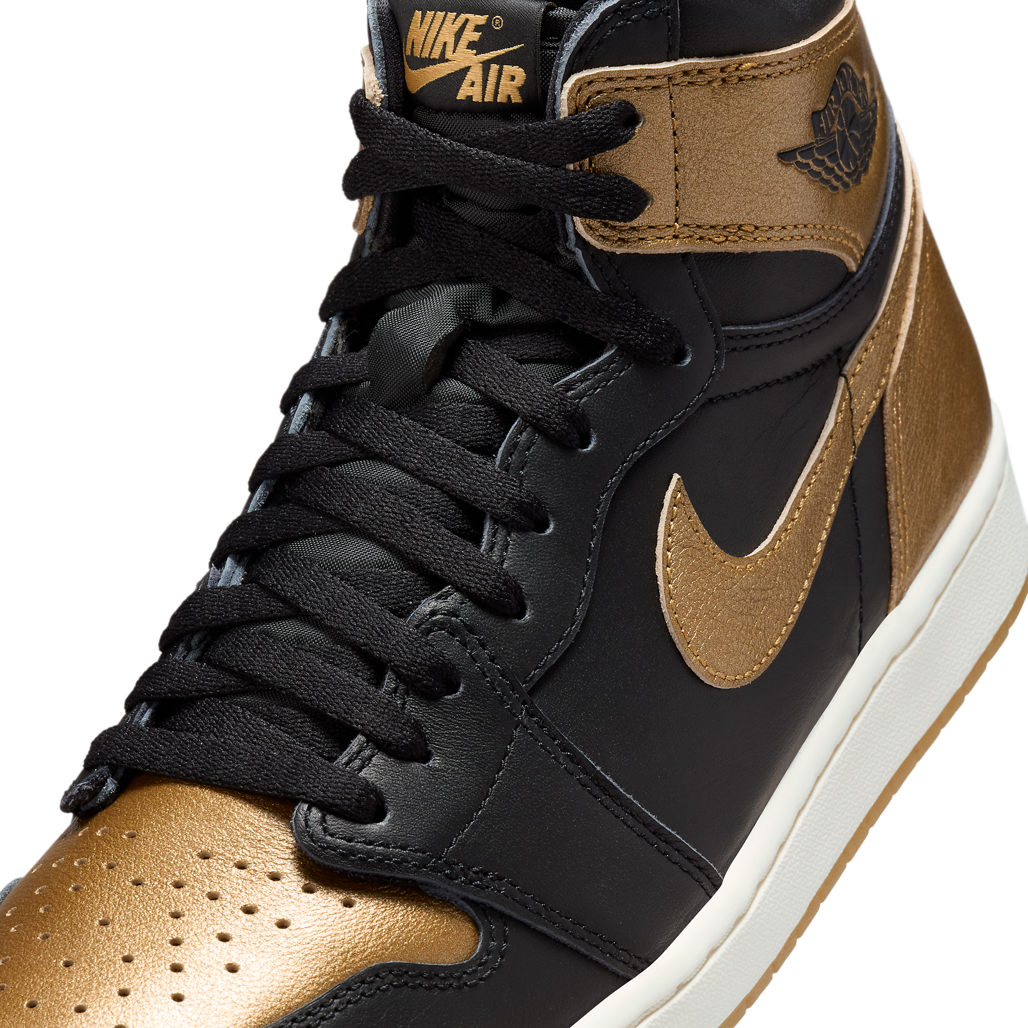 Where to Buy the Air Jordan 1 High OG Black Metallic Gold House of Heat